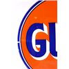 Image 7 : Gulf Service Station Gas Pump Glass Lens