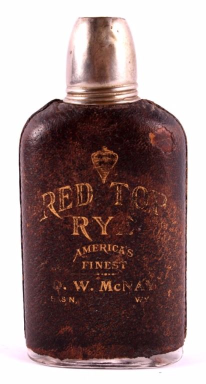 Red Top Rye Red Top Rye Flask from Basin Wyoming