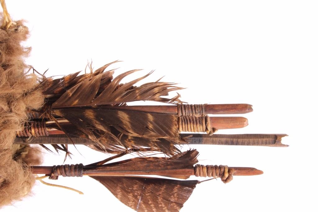Lakota Sioux Buffalo Quiver & Arrows
