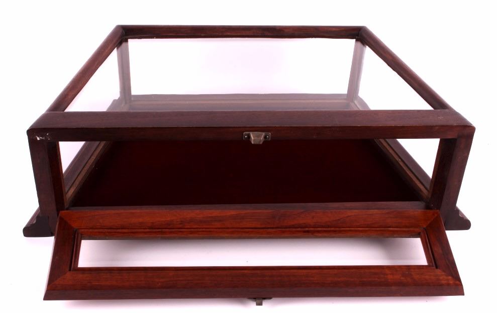 J.W. Winchester Wooden Countertop Display Case