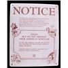 Image 1 : US Forest Service American Heritage Warning Sign
