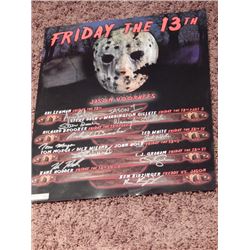 "Jason Reunion" Signed 16x20 Photos