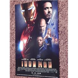 Robert Downey Jr Signed 11x17 Premier Poster