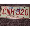 Image 1 : Tom Wopat John Schneider Signed Replica License Tag Dukes of Hazzard