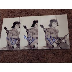 Lot of 3 Robert Blake Signed 8x10 Photos