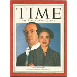 Screen Used Prop Magazine from "Evita"
