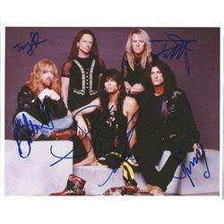 Aerosmith 8x10 Photo Signed by All 5