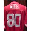 Image 1 : Jerry Rice #80 Signed 49ers Jersey