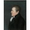 Image 1 : English School (19th century),, Portrait of a gentleman, half length in profile, believed to be...