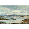 Image 1 : Edward Wesson (1910-1983),, Rocky coastline,, watercolour and gouache,, signed lower right,...