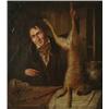 Image 1 : English School (late 19th century),, The Gamekeeper,, oil on panel,, 25.5 x 22.5 cm,, bea...