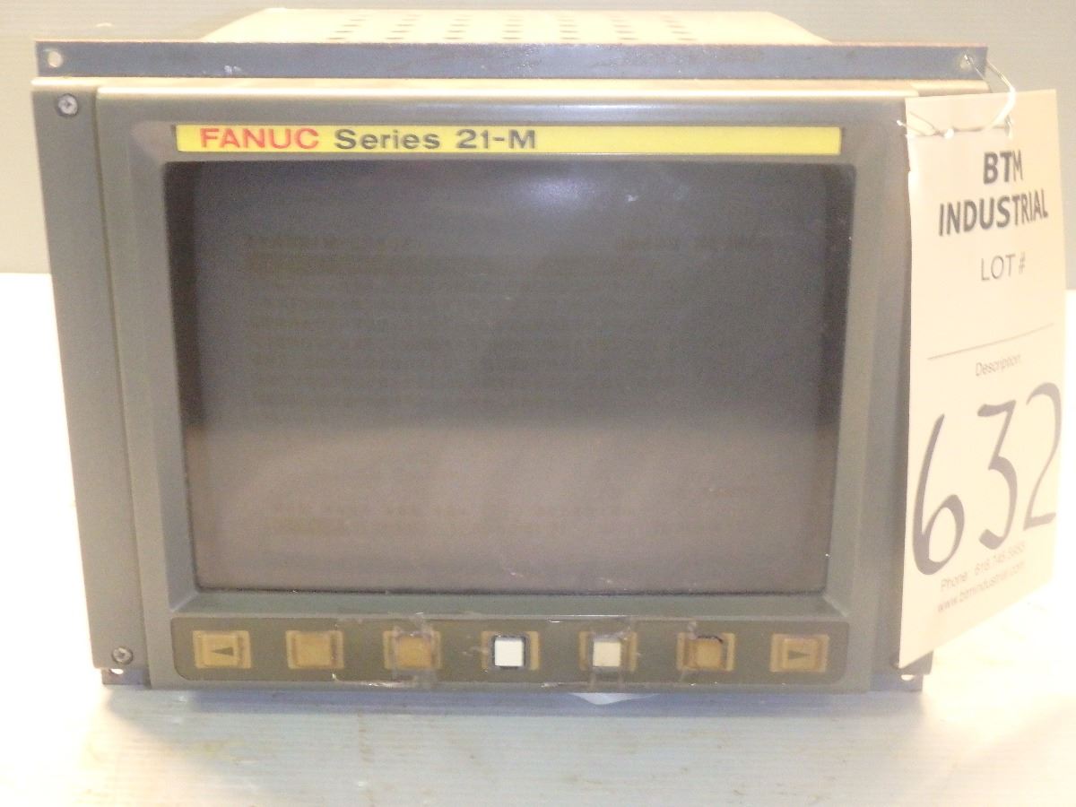 Fanuc Monitor Fanuc A02B-0210-C111 Series 21-M Monitor / CRT