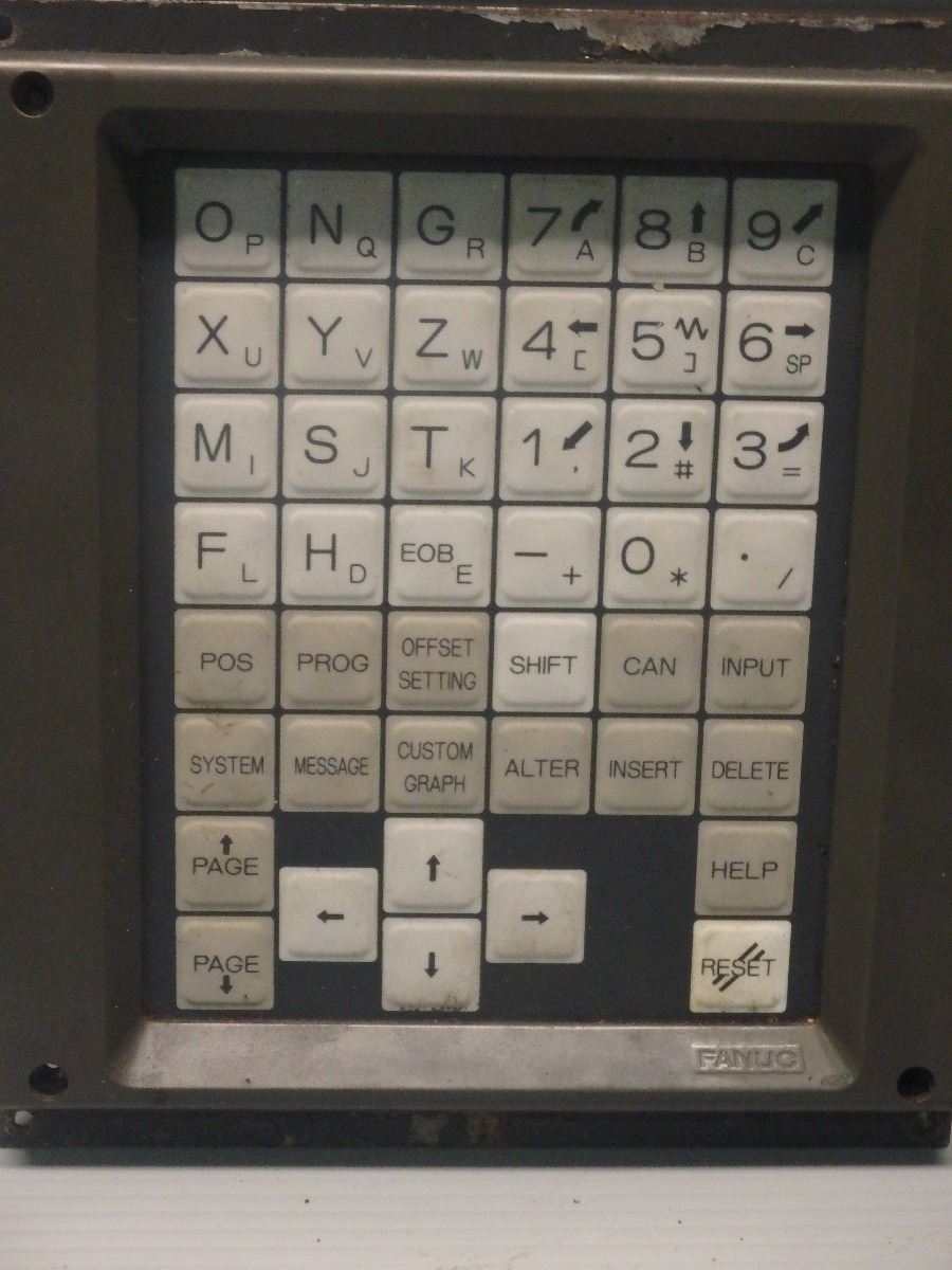 Fanuc A02B-0210-C120/MA KeyBoard Unit #N860-3755-T001