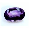 Image 1 : 32 ct & up Amethyst Oval Shaped ctw