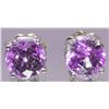 Image 1 : Pink Sapphire Earrings