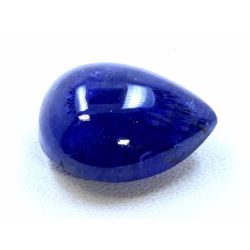 18 ct & up Cabuchon Tanzanite Oval Shaped Loose Stone