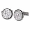 Image 1 : U.S. Indian Princess Penny Sterling Silver Cuff Links