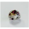 Image 3 : Sterling Silver .925 Garnet/Ruby Ring