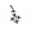 Image 1 : Silver Plated Amethyst Pendant 6.19gr