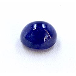 17 ct & up Cabuchon Tanzanite Oval Shaped Loose Stone