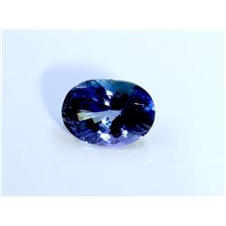 7 ct & up Tanzanite Oval Shaped ctw