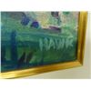 Image 2 : Original Oil by Ben Hawk - Only Known Work of His Done Impressionist Style - 37 1/2" by 31 1/2" - Fr