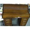 Image 2 : Oak Roll Top Desk