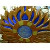 Image 2 : Art Glass Sunburst Claw Foot Armchair