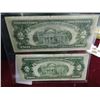 Image 2 : 2 Pack Red Seal $2 Bills