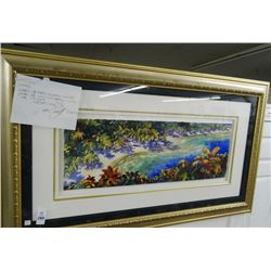 Framed Watercolor "Jamaica" by Craig Gord 61/600