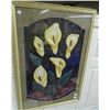 Image 1 : Framed Art Tulips in Relief