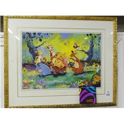 Artist Signed Lithograph "A Pooh Afternoon" by Eric Robinson