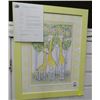 Image 1 : Framed Lithograph by Barbara Salzer