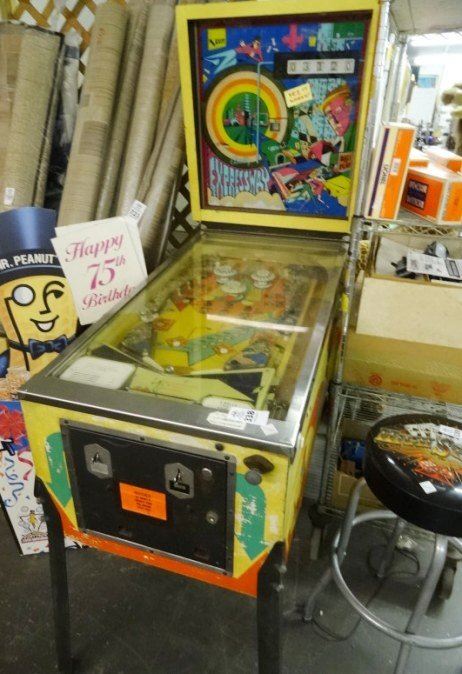 Vintage Bally Expressway Pinball Machine - Works - Needs Tune Up