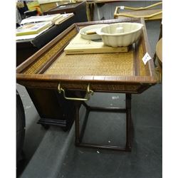 Large Basket Tray Table