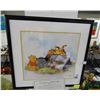 Image 1 : Framed Sericell Winnie The Pooh & Storytime Too