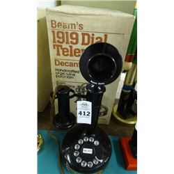 Dial Phone Beam Decanter