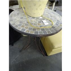 Mosaic Tile Side Table