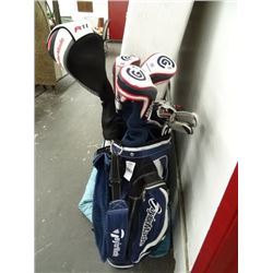 Taylor Made Golf Clubs & Bag