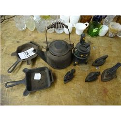 Cast Iron Salesman Sample Irons/Pots/Skillets