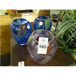 Art Glass Vases - 3 Times the Money