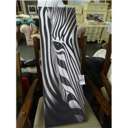 Zebra Art On Canvas