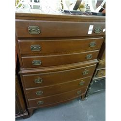 Mahogany 3 Over 3 Chest of Drawers