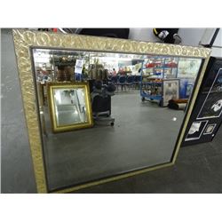 Large Framed Bevelled Mirror