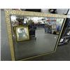 Image 1 : Large Framed Bevelled Mirror