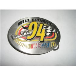 RARE LIMITED EDITION *BILL ELLIOTT 94 NASCAR* BELT BUCKLE STAMPED & NUMBERED *235/25000 BILL ELLIOTT