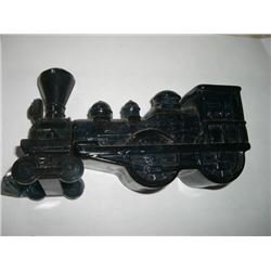 VINTAGE COLLECTORS TRAIN ENGINE STAMPED *AVON* COLOGNE GLASS CONTAINER!! ITEM CAME OUT OF ESTATE!!