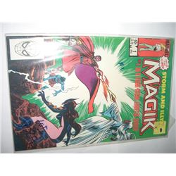 1983 DECEMBER #1 MARVEL COMICS *MAGIK* BOOK VALUE $11.00+!! COMIC CAME OUT OF SAFE!!