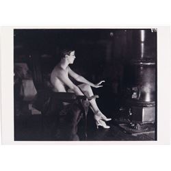 Vtg 1983 Postcard Nude BESSIE LOVE Photo by James Abbe