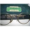 Image 2 : VINTAGE 1940'S RARE SILVER GLASSES & CASE STAMPED *HI-BO COC*!! GLASSES CAME OUT OF ESTATE!!